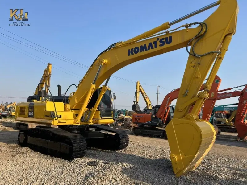 Good Performance Used PC350 Excavator Powerful Construction Equipment for Sale